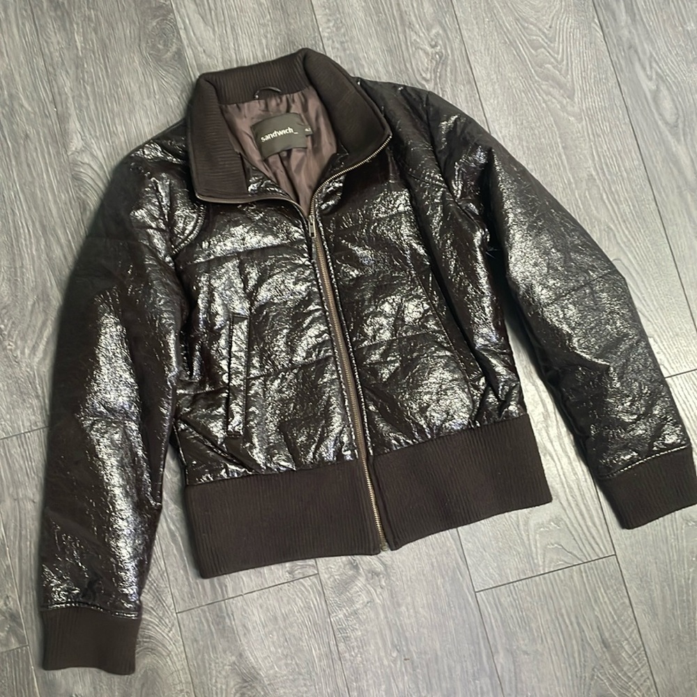 Sandwich chocolate brown jacket